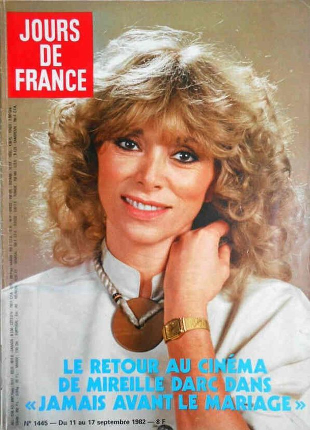 JOURS DE FRANCE magazine side cover Issue 1445 11 September 1982