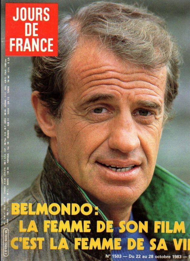 JOURS DE FRANCE magazine side cover Issue 1503 22 October 1983