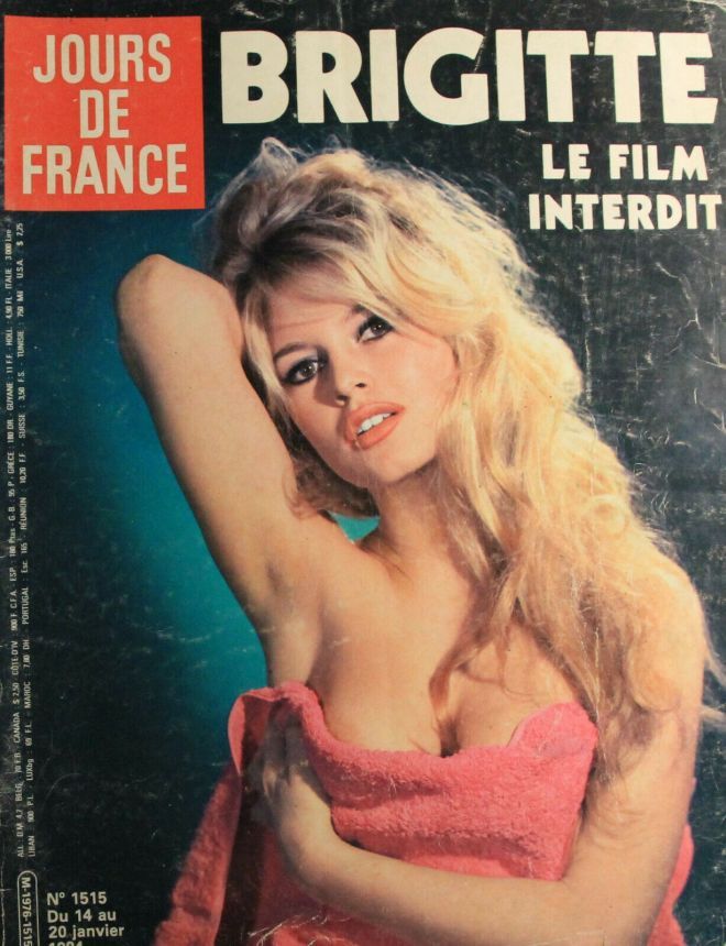 JOURS DE FRANCE magazine side cover Issue 1515 14 January 1984