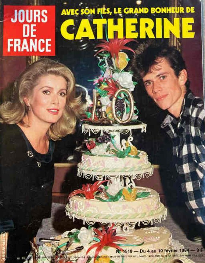 JOURS DE FRANCE magazine side cover Issue 1518 4 February 1984