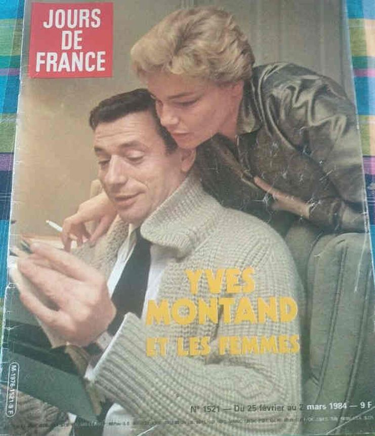 JOURS DE FRANCE magazine side cover Issue 1521 25 February 1984