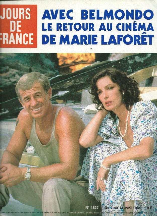 JOURS DE FRANCE magazine side cover Issue 1527 7 April 1984