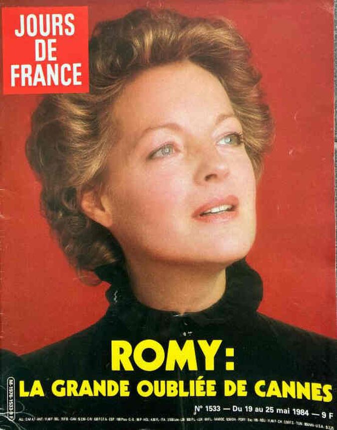 JOURS DE FRANCE magazine side cover Issue 1533 19 May 1984