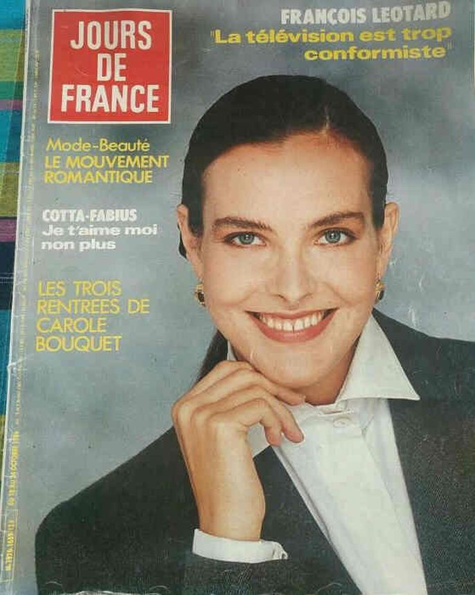 JOURS DE FRANCE magazine side cover Issue 1659 18 October 1986