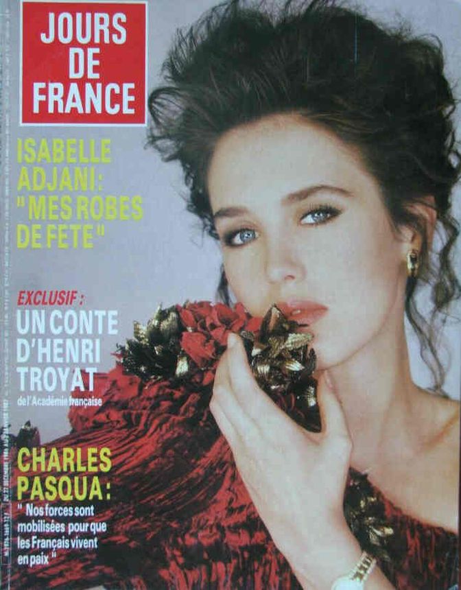 JOURS DE FRANCE magazine side cover Issue 1669 27 December 1986