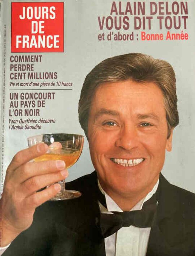 JOURS DE FRANCE magazine side cover Issue 1671 10 January 1987