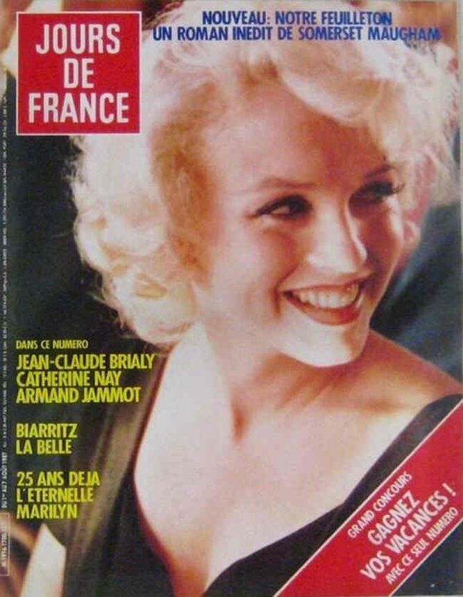 JOURS DE FRANCE magazine side cover Issue 1700  August 1987