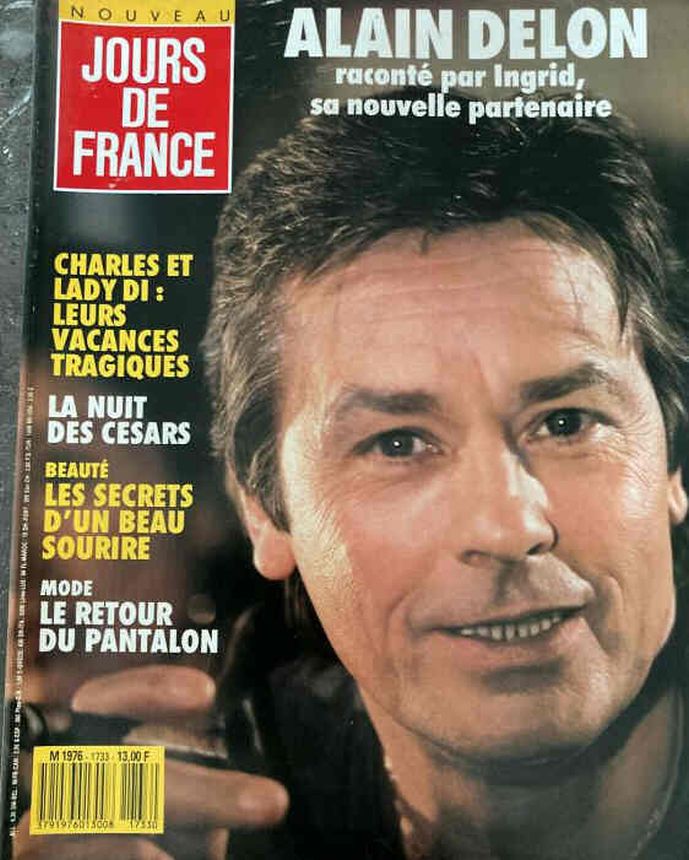 JOURS DE FRANCE magazine side cover Issue 1733 19 March 1988