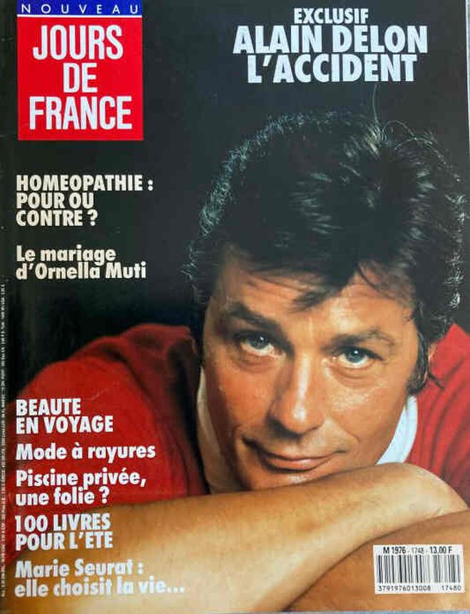 JOURS DE FRANCE magazine side cover Issue 1748 2 July 1988