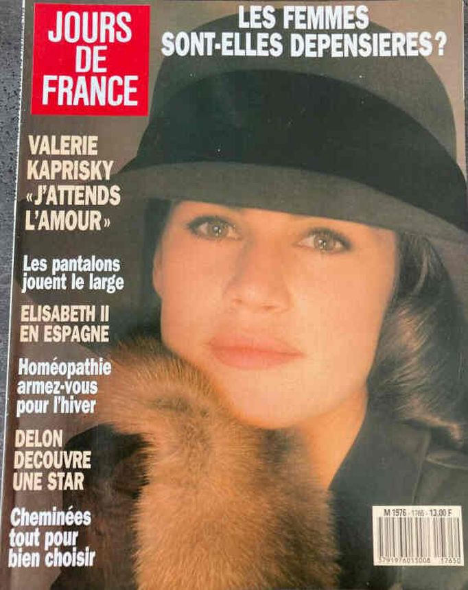 JOURS DE FRANCE magazine side cover Issue 1765 29 October 1988
