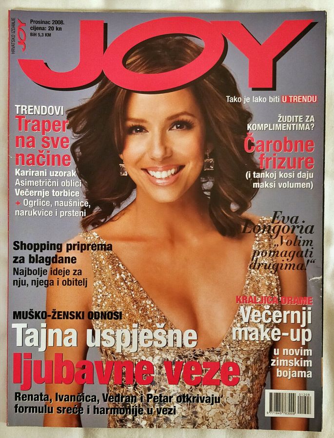 JOY CROATIA magazine side cover  December 2008