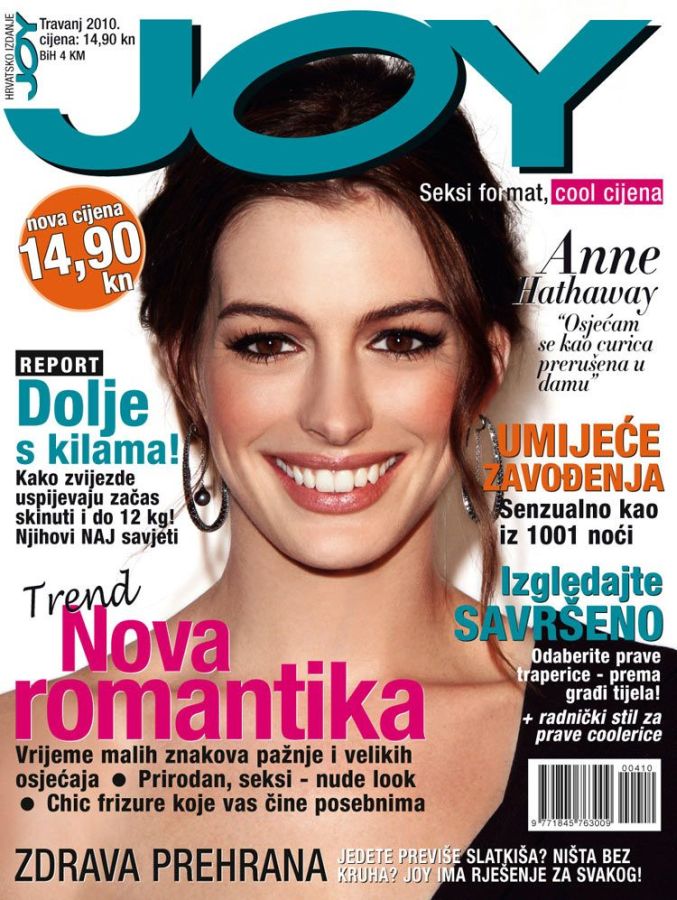 JOY CROATIA magazine side cover  April 2010