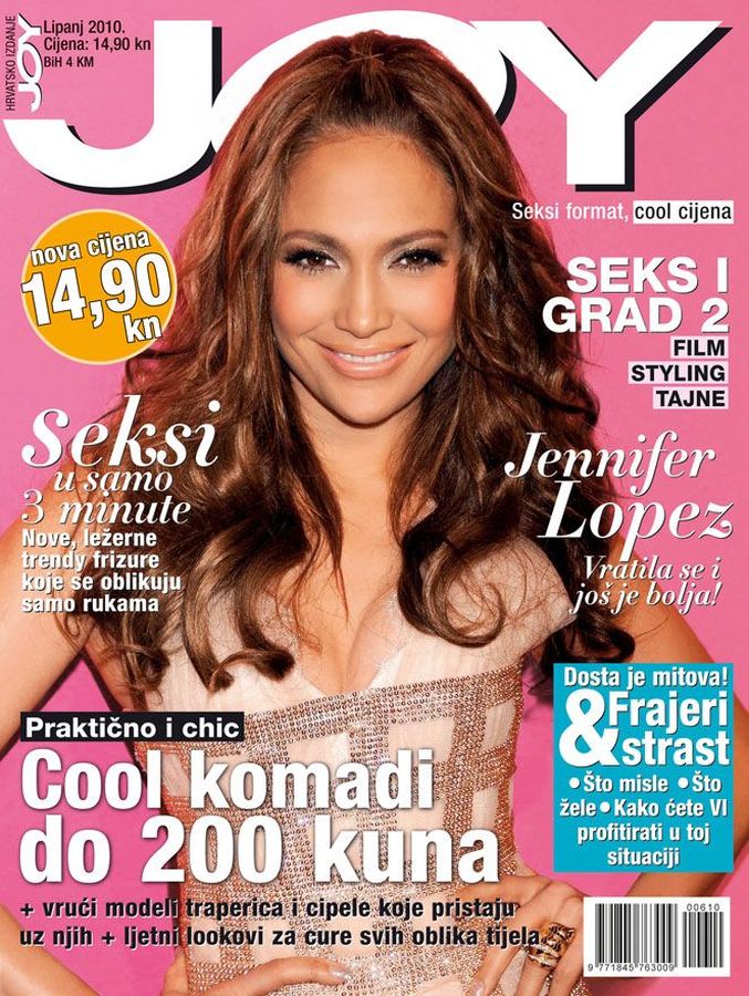 JOY CROATIA magazine side cover  June 2010