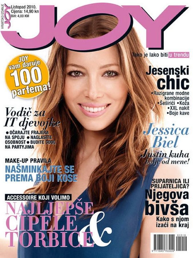 JOY CROATIA magazine side cover  October 2010