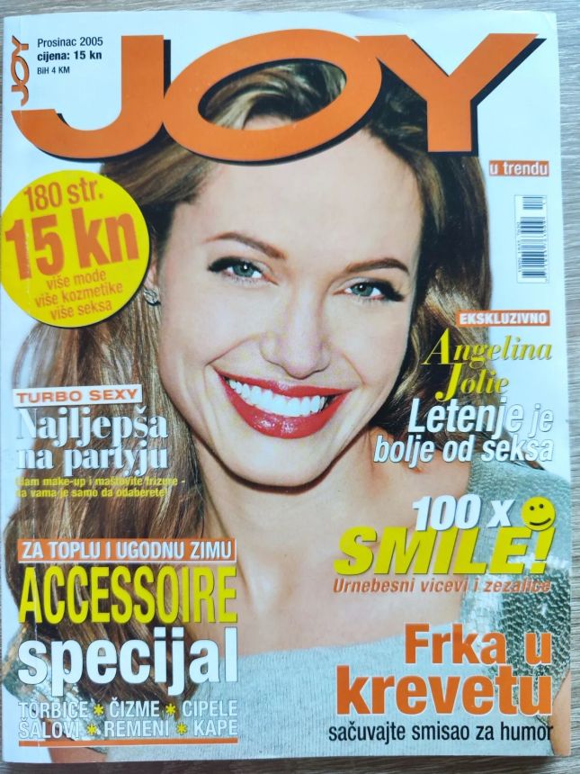 JOY CROATIA magazine side cover  December 2005