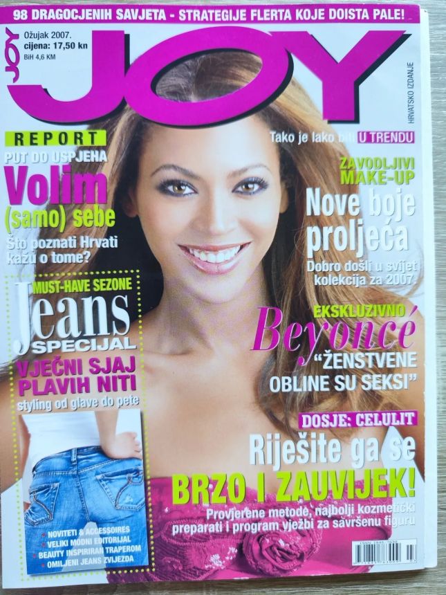 JOY CROATIA magazine side cover  March 2007