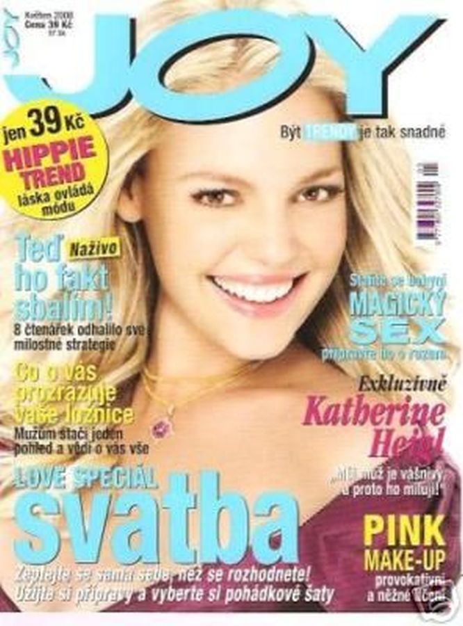 JOY CZECHOSLOVAKIA magazine side cover  March 2008