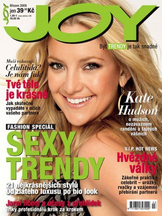 JOY CZECHOSLOVAKIA magazine side cover  March 2009