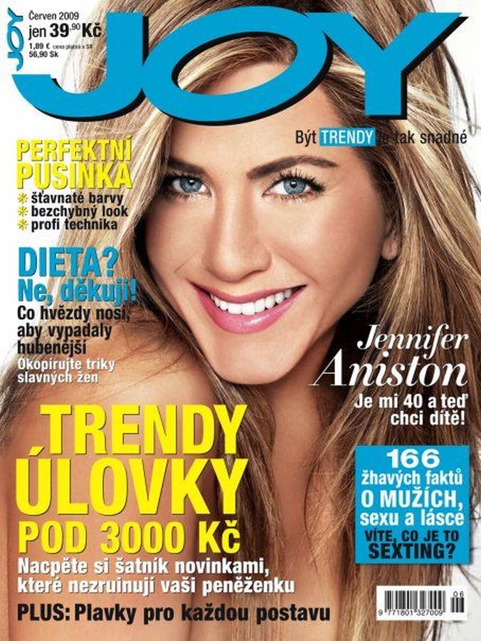 JOY CZECHOSLOVAKIA magazine side cover  June 2009