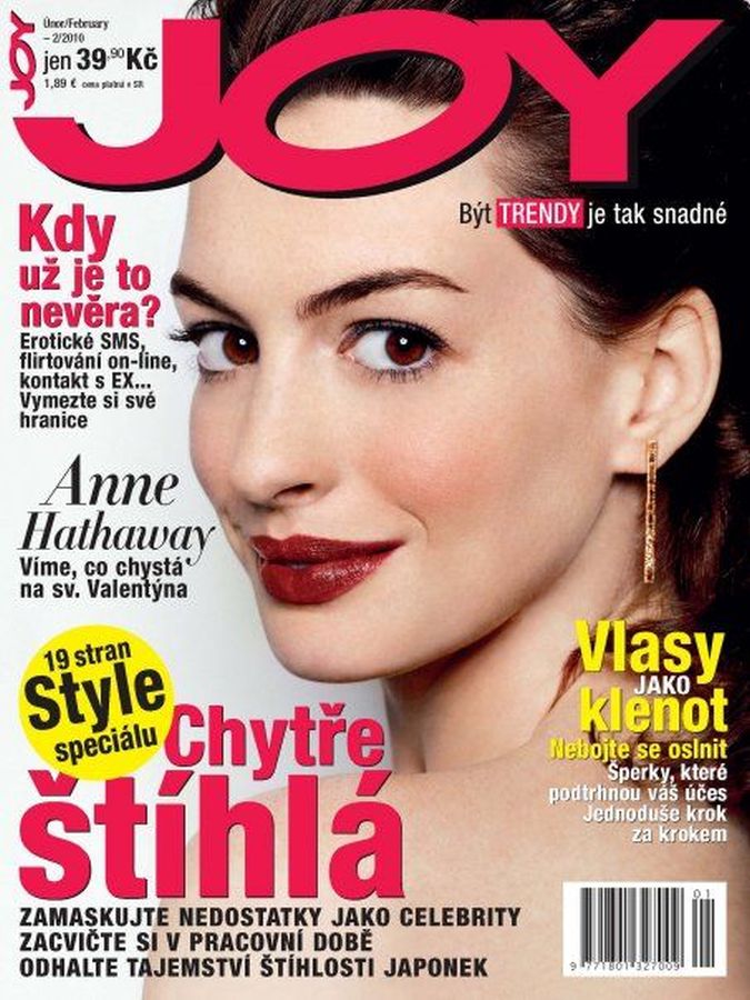 JOY CZECHOSLOVAKIA magazine side cover  February 2010