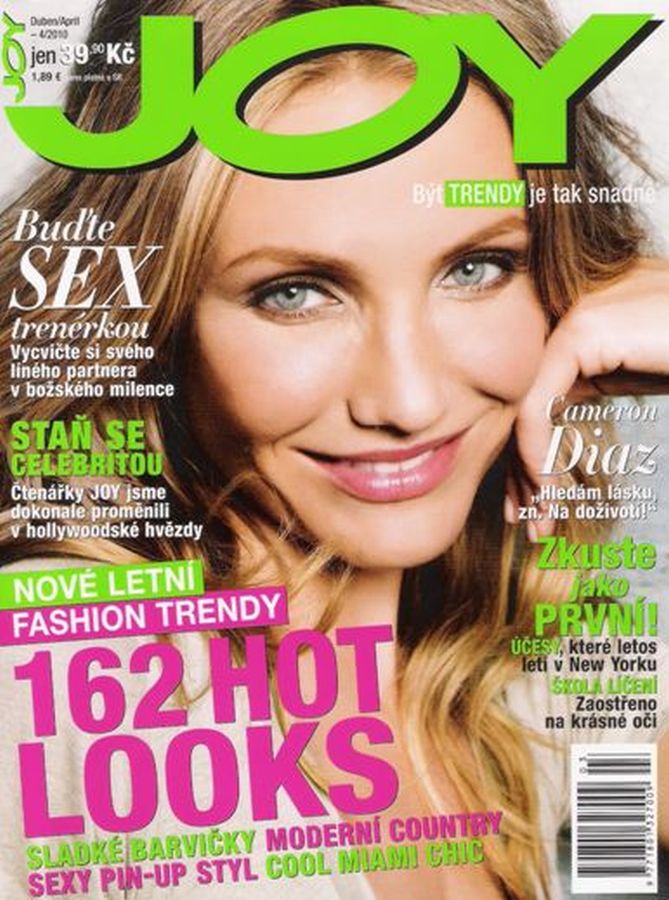 JOY CZECHOSLOVAKIA magazine side cover  April 2010