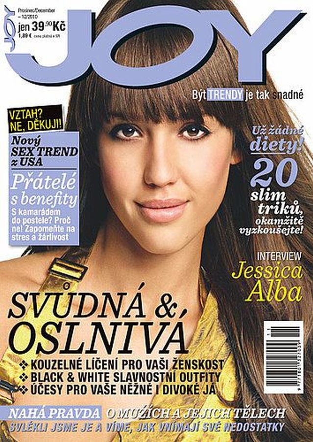 JOY CZECHOSLOVAKIA magazine side cover  December 2010