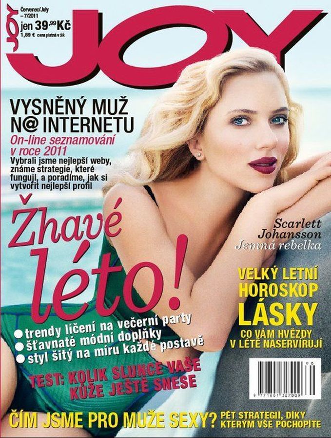 JOY CZECHOSLOVAKIA magazine side cover  July 2011