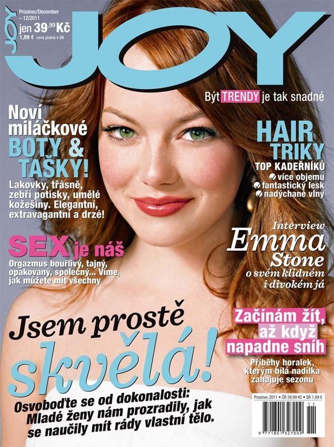 JOY CZECHOSLOVAKIA magazine side cover  December 2011