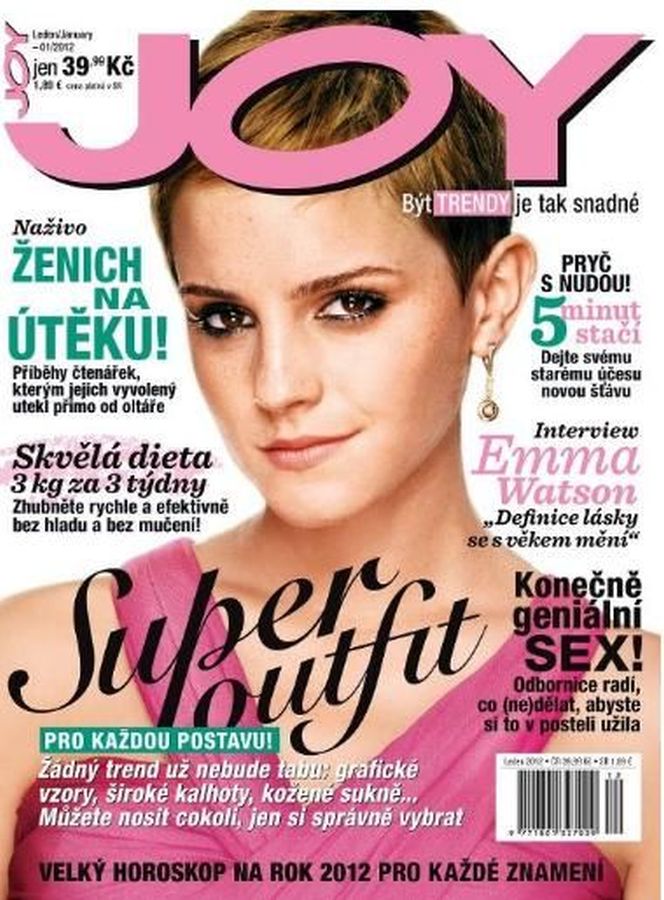 JOY CZECHOSLOVAKIA magazine side cover  January 2012