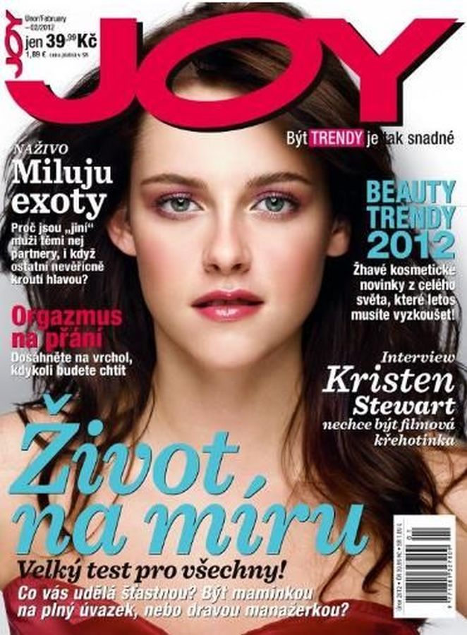 JOY CZECHOSLOVAKIA magazine side cover  February 2012