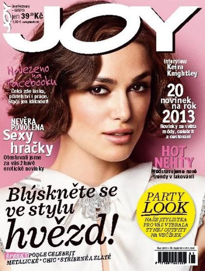 JOY CZECHOSLOVAKIA magazine side cover  February 2013