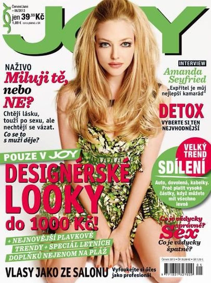 JOY CZECHOSLOVAKIA magazine side cover  June 2013
