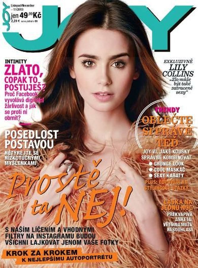 JOY CZECHOSLOVAKIA magazine side cover  November 2013