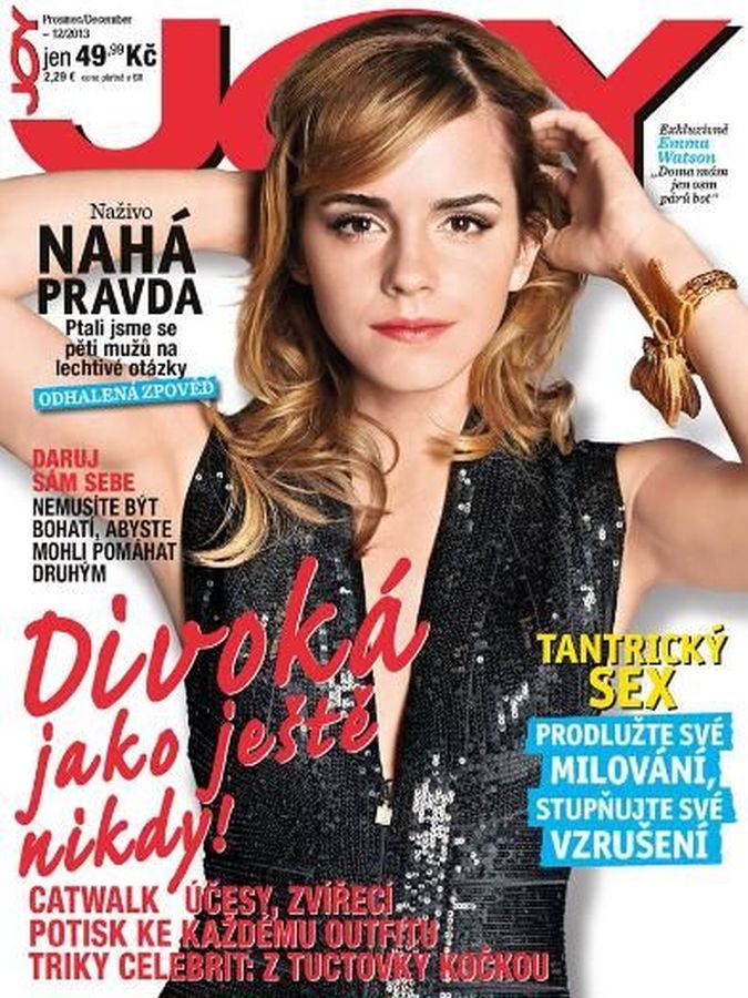 JOY CZECHOSLOVAKIA magazine side cover  December 2013