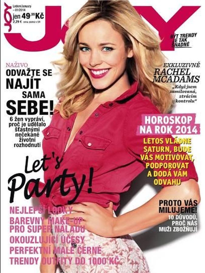 JOY CZECHOSLOVAKIA magazine side cover  January 2014