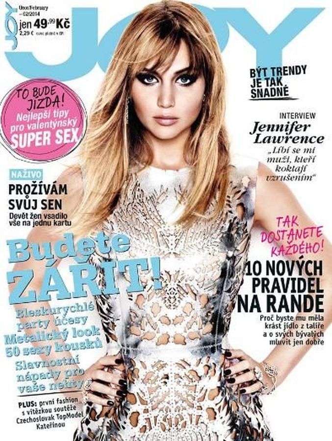 JOY CZECHOSLOVAKIA magazine side cover  February 2014