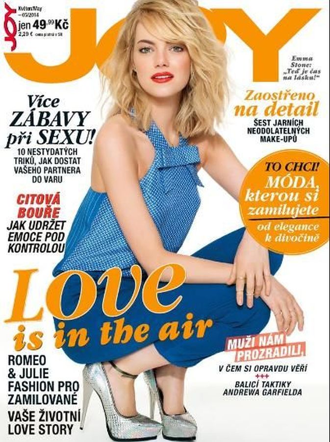 JOY CZECHOSLOVAKIA magazine side cover  May 2014