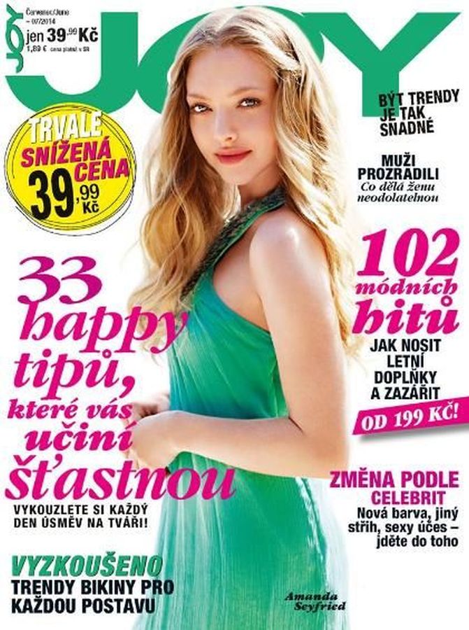 JOY CZECHOSLOVAKIA magazine side cover  July 2014