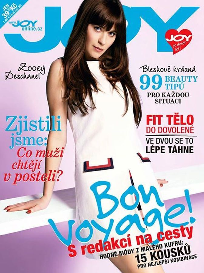 JOY CZECHOSLOVAKIA magazine side cover  June 2015