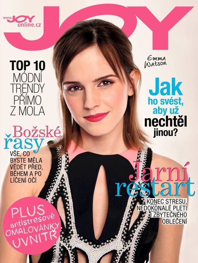 JOY CZECHOSLOVAKIA magazine side cover  April 2016
