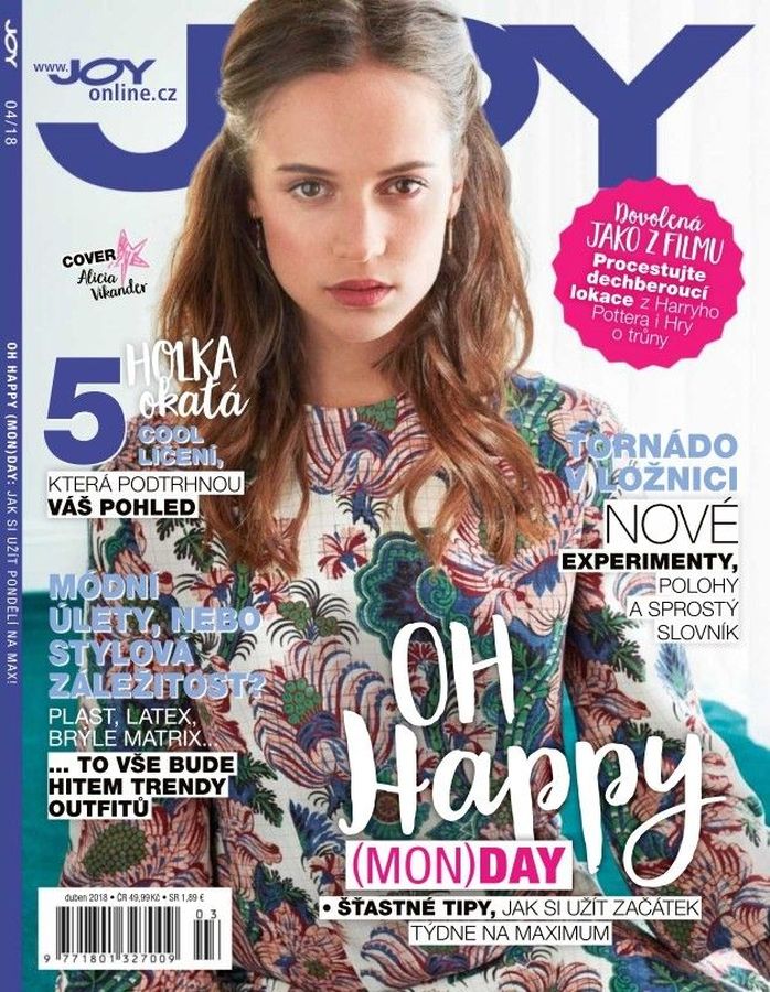 JOY CZECHOSLOVAKIA magazine side cover  April/May 2018