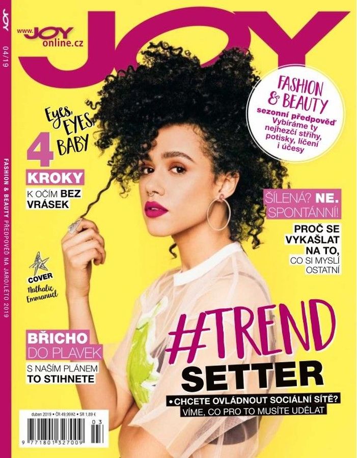 JOY CZECHOSLOVAKIA magazine side cover  April 2019