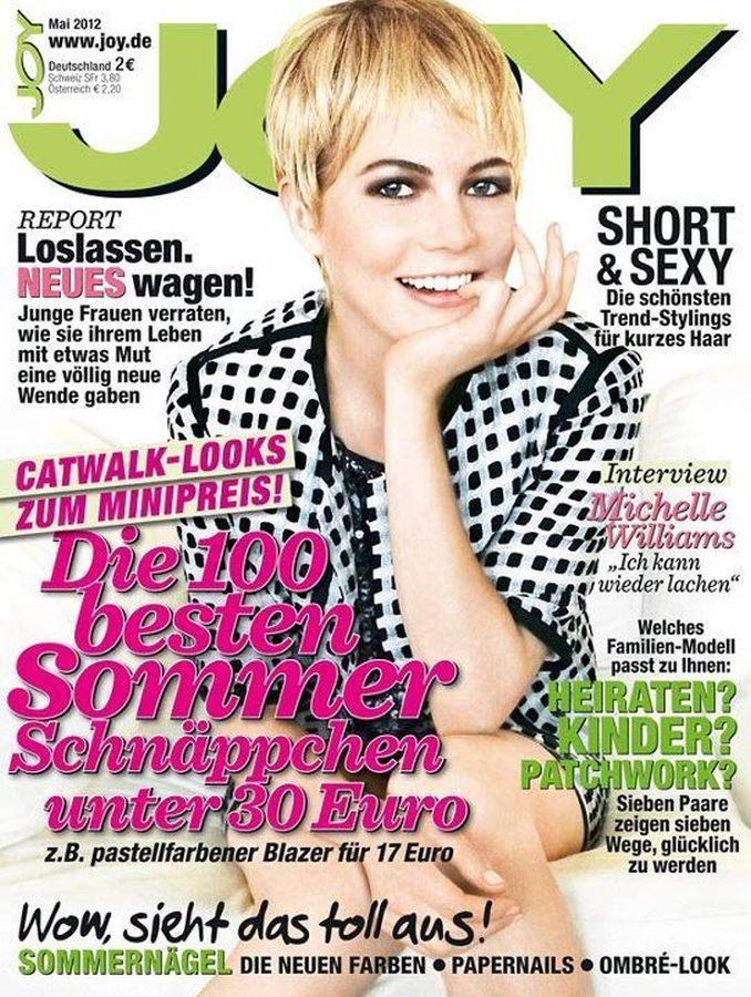 JOY GERMANY magazine side cover  May 2012