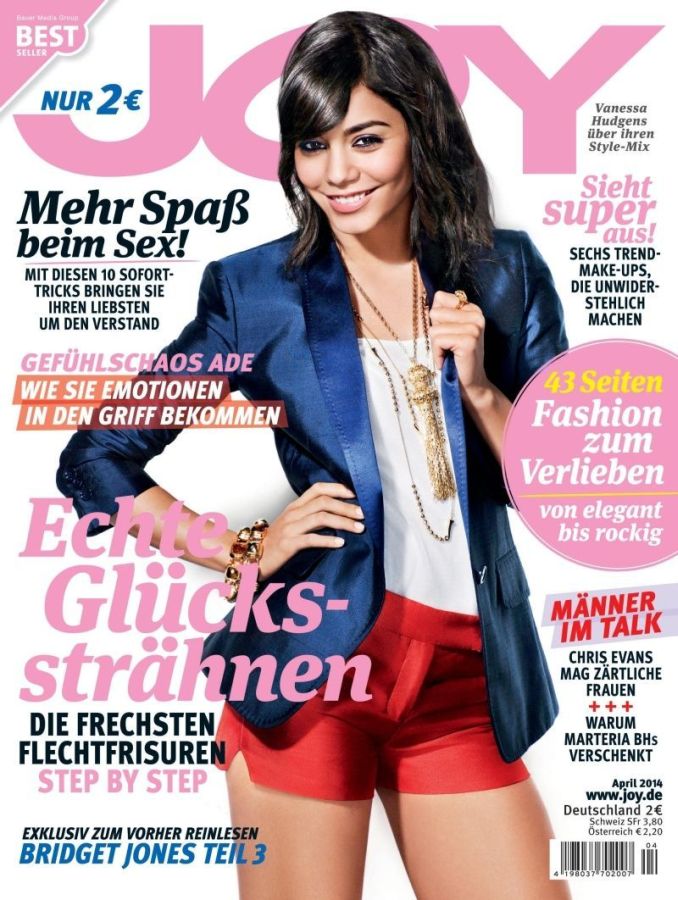 JOY GERMANY magazine side cover  April 2014
