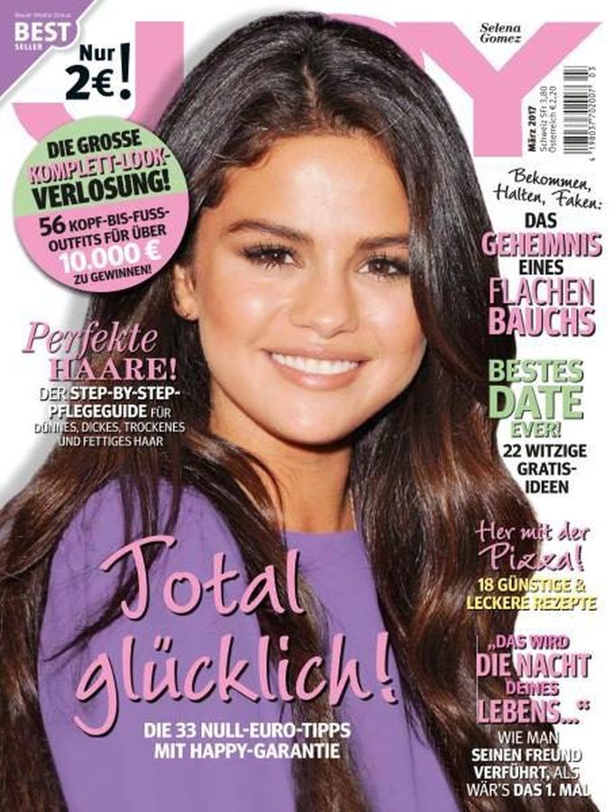 JOY GERMANY magazine side cover  March 2017