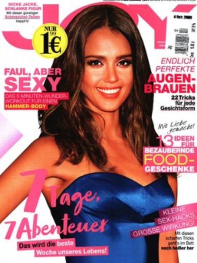 JOY GERMANY magazine side cover  December 2018