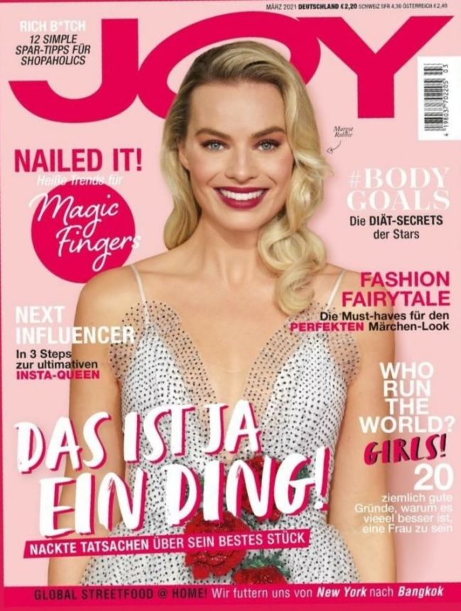 JOY GERMANY magazine side cover  March 2021
