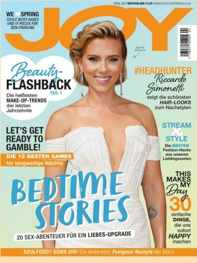 JOY GERMANY magazine side cover  April 2021