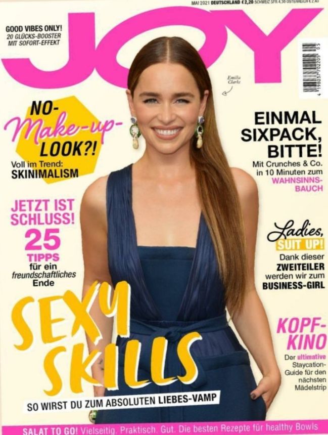JOY GERMANY magazine side cover  May 2021