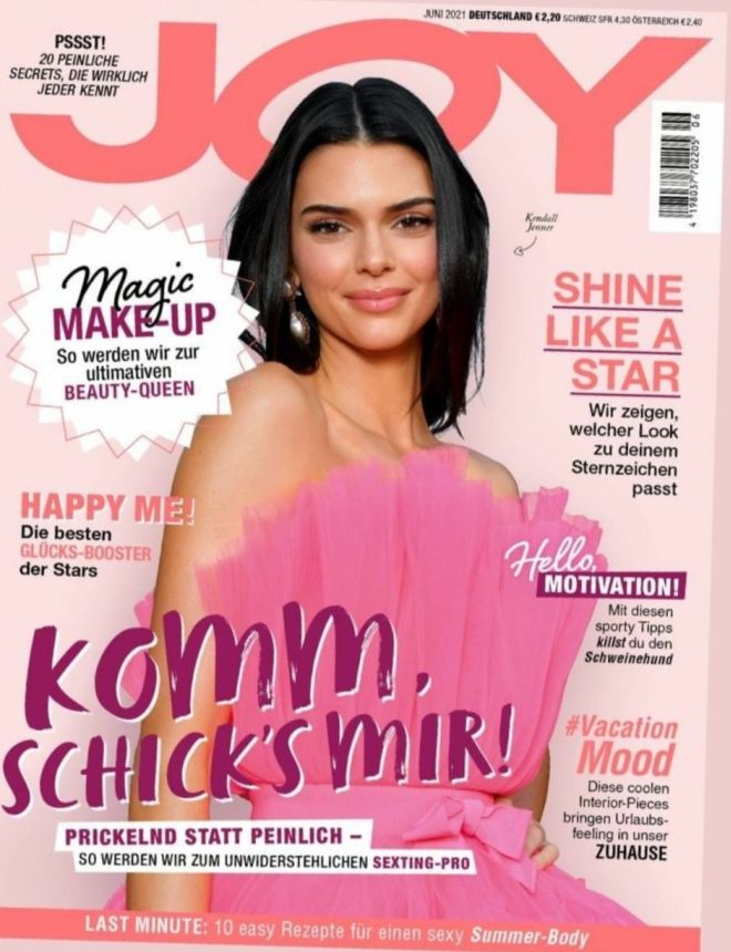 JOY GERMANY magazine side cover  June 2021